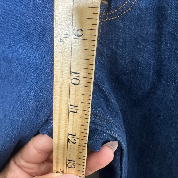 Abercrombie & Fitch High Rise‎ Vintage Flare Jeans Women’s 28 6L Dark Wash - Picture 7 of 9